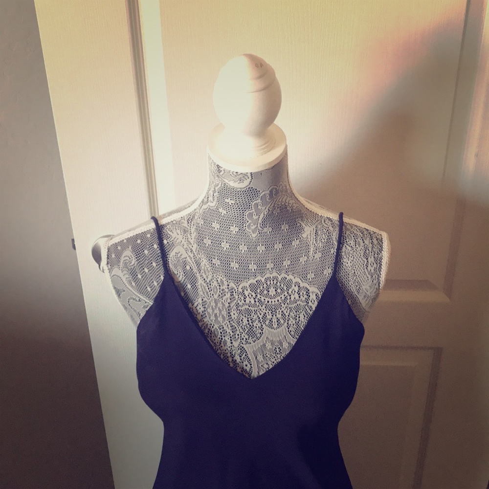 Stunning purple prom dress